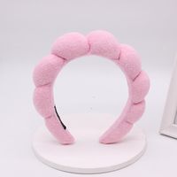 Classic Style Solid Color Sponge Hair Band sku image 2