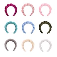 Basic Modern Style Solid Color Cloth Hair Band main image 3