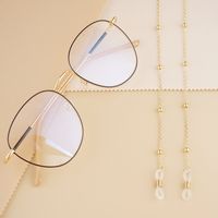 Casual Solid Color Metal Women's Glasses Chain main image 5