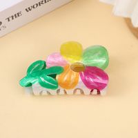 Women's Cute Cartoon Flower Arylic Hair Claws sku image 9