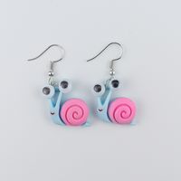 Wholesale Jewelry Cute Animal Plastic Drop Earrings sku image 3