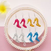 Wholesale Jewelry Lady High Heel Plastic Drop Earrings main image 1