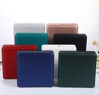 Retro Solid Color Cloth Jewelry Boxes main image 3