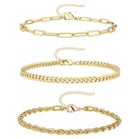 Simple Style Solid Color Copper Plating Gold Plated Bracelets sku image 15