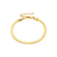 Simple Style Solid Color Copper Plating Gold Plated Bracelets sku image 11