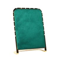 Casual Rectangle Flannel Metal Jewelry Rack main image 4