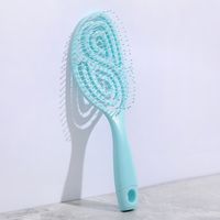 Casual Solid Color Abs Hair Combs main image 3