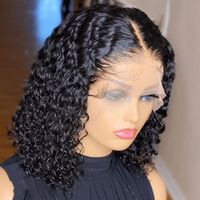Women's Simple Style Holiday Party Real Hair Curls Wigs sku image 1