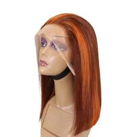 Women's Casual Holiday Real Hair Straight Hair Wigs main image 4