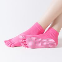 Women's Cartoon Style Sports Color Block Solid Color Cotton Crew Socks A Pair sku image 8