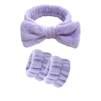 Simple Style Commute Plaid Bow Knot Cloth Hair Band sku image 18