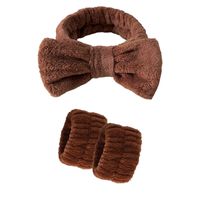 Simple Style Commute Plaid Bow Knot Cloth Hair Band sku image 25