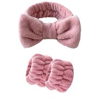 Simple Style Commute Plaid Bow Knot Cloth Hair Band sku image 26