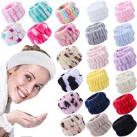 Sweet Simple Style Color Block Cloth Hair Band main image 1