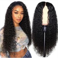 Unisex African Style Holiday Party High Temperature Wire Long Bangs Long Curly Hair Wigs sku image 2
