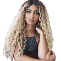 Women's Simple Style Casual High Temperature Wire Centre Parting Long Curly Hair Wigs main image 2