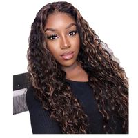 Women's Simple Style Casual High Temperature Wire Centre Parting Long Curly Hair Wigs main image 5