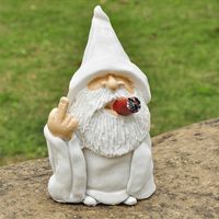 Funny Dwarf Old Man Synthetic Resin Ornaments sku image 2