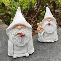 Funny Dwarf Old Man Synthetic Resin Ornaments main image 3