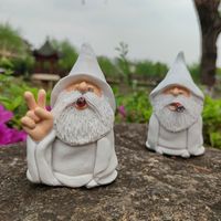 Funny Dwarf Old Man Synthetic Resin Ornaments main image 4