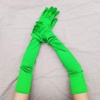 Women's Elegant Solid Color Gloves 1 Set sku image 17