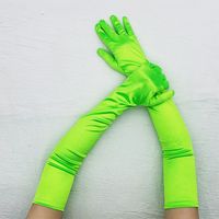 Women's Elegant Solid Color Gloves 1 Set sku image 21