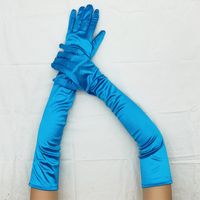 Women's Elegant Solid Color Gloves 1 Set sku image 22