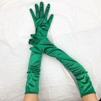 Women's Elegant Solid Color Gloves 1 Set sku image 20
