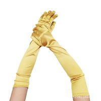 Women's Elegant Solid Color Gloves 1 Set main image 3
