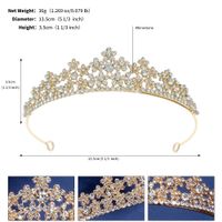 Sweet Crown Alloy Diamond Crown sku image 3