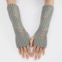 Women's Original Design Stripe Gloves 1 Pair main image 4