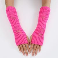 Women's Original Design Stripe Gloves 1 Pair sku image 5