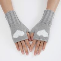 Women's Sweet Heart Shape Gloves 1 Pair sku image 4