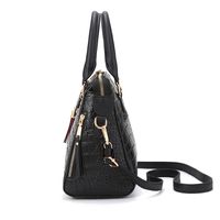 Women's Large Pu Leather Solid Color Streetwear Square Zipper Shoulder Bag Handbag Crossbody Bag main image 4