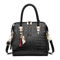 Women's Large Pu Leather Solid Color Streetwear Square Zipper Shoulder Bag Handbag Crossbody Bag main image 3