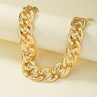 Simple Style Solid Color Alloy Plating 14k Gold Plated Women's Choker main image 8