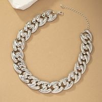 Simple Style Solid Color Alloy Plating 14k Gold Plated Women's Choker main image 4