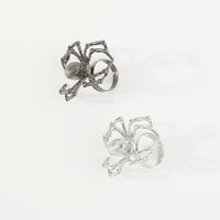 Punk Streetwear Spider Alloy Hollow Out Halloween Women's Rings main image 3