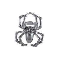 Punk Streetwear Spider Alloy Hollow Out Halloween Women's Rings sku image 2