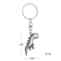 Simple Style Animal Dinosaur Zinc Alloy Unisex Bag Pendant Keychain sku image 1