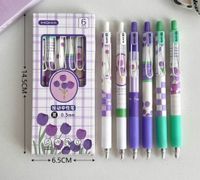 The New Flower Series Student High-value Press Pen sku image 1