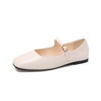 Women's Elegant Solid Color Square Toe Mary Jane main image 3
