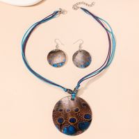 Simple Style Heart Shape Shell Patchwork Women's Pendant Necklace sku image 3