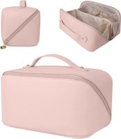 Women's All Seasons Pu Leather Solid Color Basic Square Zipper Cosmetic Bag main image 5