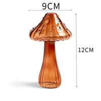 Glass Mushroom Hydroponic Flower Arrangement Decoration Home Decoration sku image 6