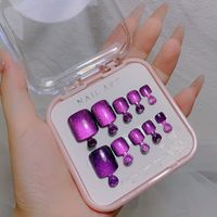 Casual Solid Color Abs Nail Patches 1 Set sku image 4