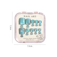 Décontractée Couleur Unie Abs Ongles Correctifs 1 Jeu main image 3