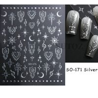Retro Streetwear Heart Shape Flower Plastic Paper Nail Decoration Accessories 1 Piece sku image 3