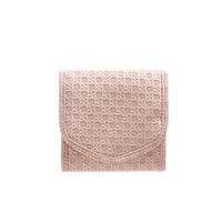 Elegant Solid Color Imitation Leather Velvet Wholesale Jewelry Bag sku image 5