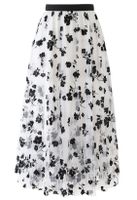 Summer Spring Fashion Flower Chiffon Maxi Long Dress Skirts main image 2